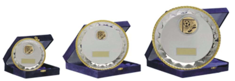Budget Silver Salver Trophy Awards  in Presentation Box 851 Series